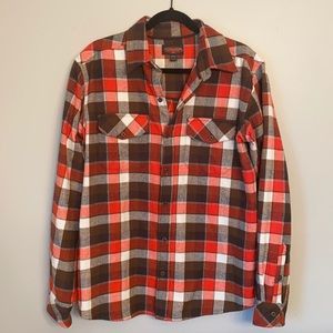Men’s Flyshacker button down flannel shirt